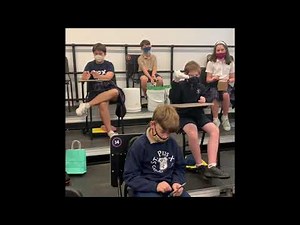5th Grade Music Class - homemade instruments