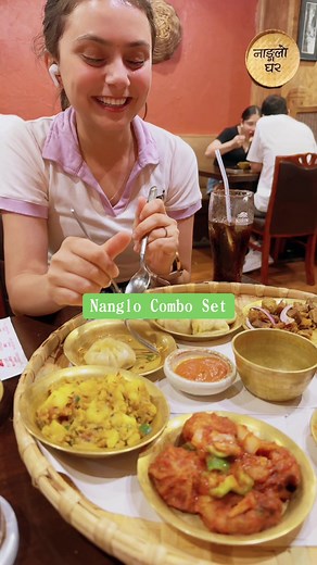 Nepali Student in Japan Enjoys Cute Nanglo Combo Set | Family Time