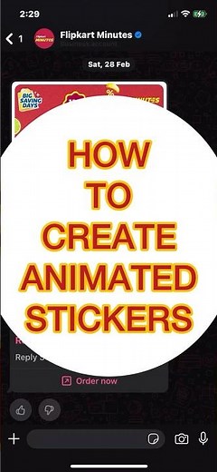 How to create animated #stickers on whatsapp How to create moving stickers on #whatsapp #tutorial