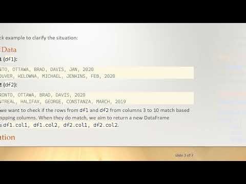 Comparing Two DataFrames in Pandas: A Step-by-Step Guide