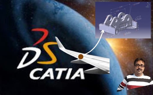 「中英字幕」Udemy - CATIA V5工业设计入门到精通