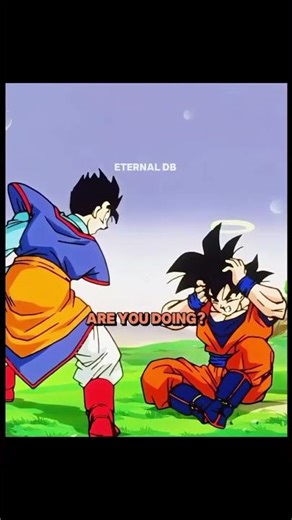 Goku Meets Gohan Again on Supreme Kai’s Planet 😭🔥 #anime #goku #dragonballz