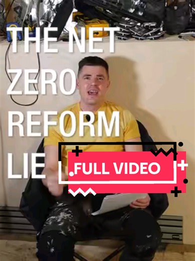 THE NET ZERO REFORM LIE #reformuk #ukpolitics #scottishpolitics #netzero #nigelfarage