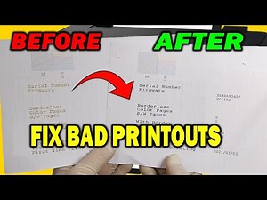 Fix Epson Printer Bad Print Quality After Head Cleaning / Power Cleaning