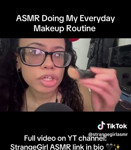 Everyday Makeup Routine ASMR for Relaxation