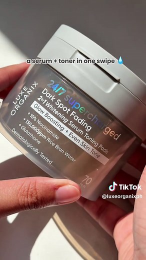 Luxe Organix PH 24/7 Supercharged Toning Pads | Real Skin Results