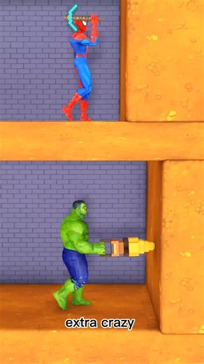 Epic Treasure Hunt Gone Crazy! Spider-Man vs Hulk 🔥💎#spiderman #epicbattle #marvel