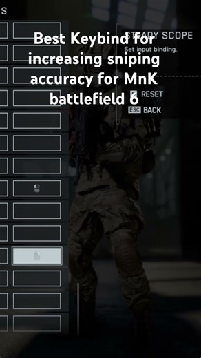 Best Keybind to improve sniping accuracy battlefield 6