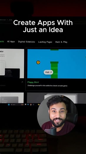 Harsh Gautam on Instagram: "Create Full Stack Mobile Apps With A Single Prompt"