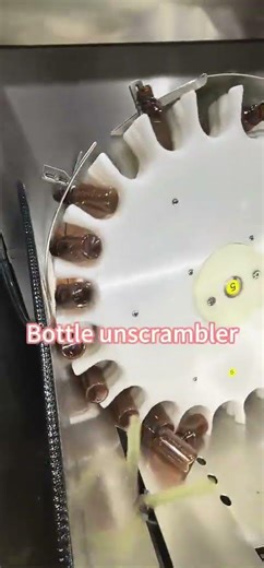 Automatic Bottle Unscrambler Machine | Bottle Sorting Machine for Production Line