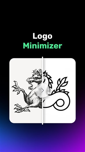 Logo Diffusion on Instagram: "Getting a minimalist version of your logo sounds great—until it takes hours to do or AI tools give you something that barely looks like your logo. 😩 Logo Diffusion analyzes your logo and creates a clean, minimalist version in seconds, keeping its original shape, feel, and identity intact. ✨ ✅ High-quality outputs ✅ AI that understands your logo instead of redesigning it ✅ Fast generations ✅ High-quality vectors 🚀 Try it now: https://logodiffusion.com #aitools #ait