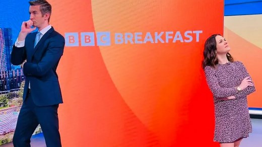 'Wow what a set of pins!' gush BBC Breakfast fans over Nina Warhurst's legs