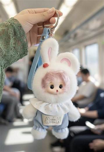 Cute Plush Keychains for Your Collection