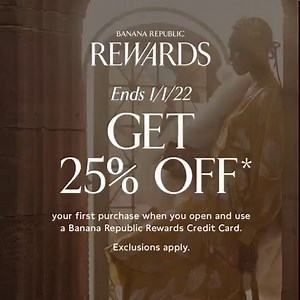 2.6K views · 87 reactions | Discover the perks of opening a Banana Republic Rewards Credit Card today. | Banana Republic | Facebook