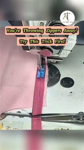 DIY Zipper Shortening Method | Easy & Fast Part 2