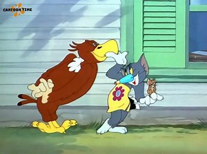Tom disguises as a female bird to trick an eagle or hawk so that he can get Jerry for his meal. # Tom & Jerry Funny Cartoon Video # Popeye The Sailor Men Funny Cartoon Video | Cartoon Time