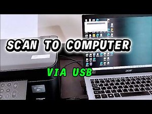 Epson XP 4200: How to Scan to a Computer Using a USB Cable (Control Panel + Epson Scan 2)