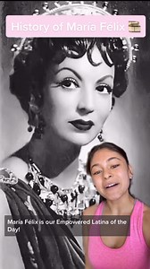 1.3K views · 16 reactions | The history of Mexican cinema star and legend María Félix aka La Doña. ️✨ #ov | Fierce by mitú | Facebook