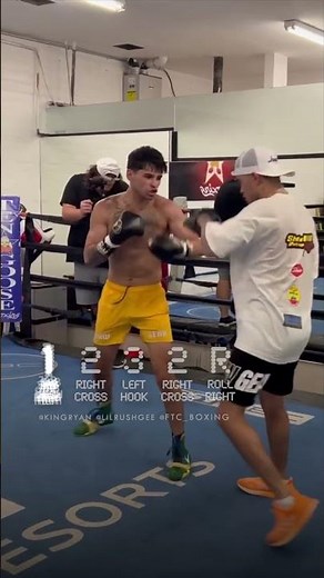 Try this BLISTERING 4-Punch Combo by Ryan Garcia… 🥊