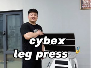 Cybex leg press brings a great leg workout, Try it on your leg day🫶🏻