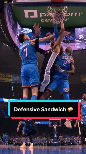 Wemby’s Tough Lefty Finish Through Defensive Sandwich