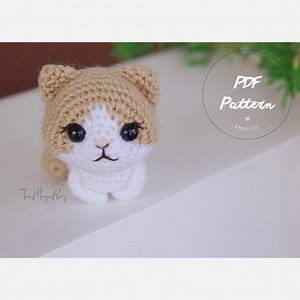 Crochet Cat Amigurumi Pattern: Kitten Design (PDF Pattern) - Etsy