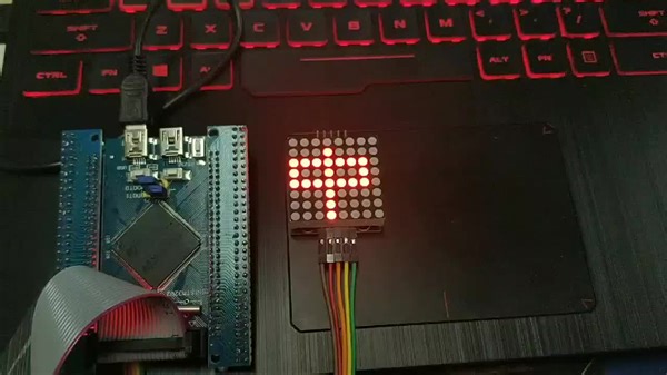 MAX7219点阵模块驱动