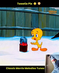 153K views · 4.8K reactions | Tweetie Pie 不 Sylvester and Tweety's VERY FIRST Cartoon! Classic Merrie Melodies | Childhood Cartoons | Facebook
