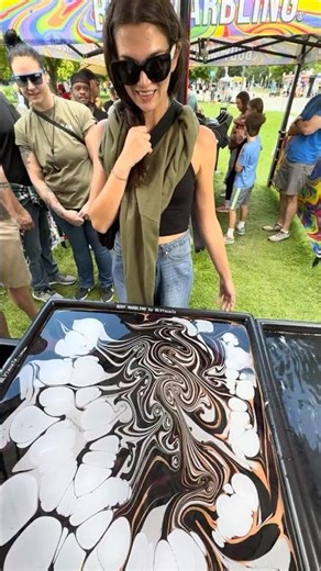 Body Marbling Paint Dip by BLVisuals at Return to the River Festival 148
