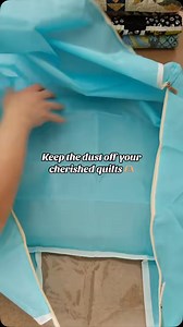 2K views · 56 reactions | Keep your quilts fresh, organized, and dust-free with our quilt storage bag! ✨ Perfect for seasonal storage or decluttering your space. #quiltstorage #storage #sewing #storagesolutions | Madam Sew | Facebook