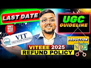 VIT Refund Policy 2025 🤔 | VITEEE Result 2025 | VIT Counselling Process 2025 🔥 | VIT Cutoff 2025