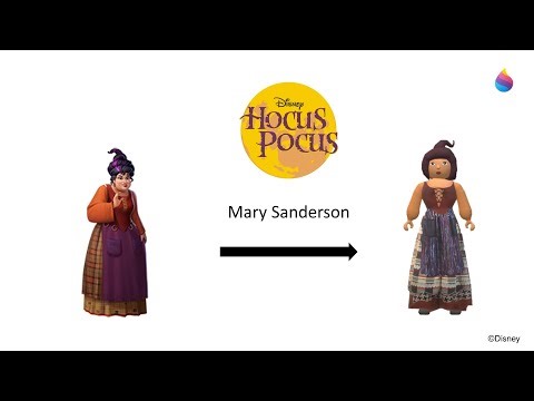 Paint 3D Tutorial: Mary Sanderson ~ Hocus Pocus (1993)