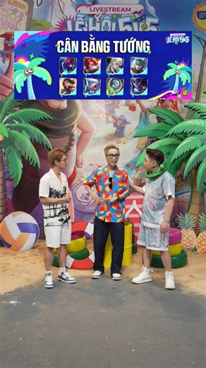 🎉LIVESTREAM LỄ HỘI 5V5 – SĂN NGAY LOẠT DEAL ĐỘC QUYỀN TRÊN SÓNG LIVESTREAM🎉 👉 Xem ngay và săn skin tại: bit.ly/Lehoi5v5 ⭐ Khám phá phiên bản mới cùng Huy Popper & PS Man, cùng sự xuất hiện của vị khách bí ẩn “anh tên là B…” ⭐ Loạt ưu đãi độc quyền chỉ có trên sóng livestream: Liliana Lưu Thủy Thần Long, Aya Hỏa Hồ Tiên Ngư, Toro Tử Lôi Thần Ngưu ⭐ Zill mở bán xuyên suốt chỉ 149 Quân Huy – xuyên suốt livestream. 🎁 Tham gia minigame có cơ hội may mắn nhận 10 Giấy Tuyệt Sắc 🐟 Khi tiêu 399QH nh