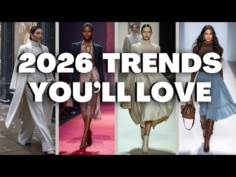 The HOTTEST🔥2026 FASHION TRENDS YOU Should Be Wearing Already!