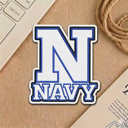 USNA Navy Logo Embroidery Patch Naval Academy Mascot Bill the Goat Navy Gold Sew on Iron on Hook Loop - Etsy