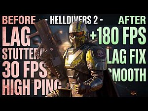 Helldivers 2 - BEST Settings to FIX Lag, Stutter & BOOST FPS 📈 (Ultimate 2026 Guide)