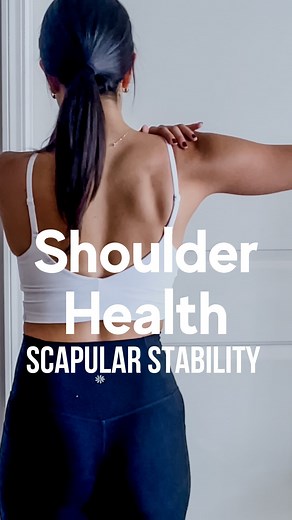 The reason behind it⬇️ HEALTHY, ACTIVE SHOULDERS require owning your shoulder blade movement…especially if shoulder pain has got ya down. If you like adding push ups, floor exercises, do yoga, Pilates, or otherwise pushing/overhead motions, these are fab for you💪🏼 In general, healthy shoulders have sufficient mobility in the shoulder & thoracic spine, and STRONG, efficient, and controlled scapular stabilizers and rotator cuff muscles because this joint MOVES a lot (it needs to!). ⁣ ⁣ ✖️The ser