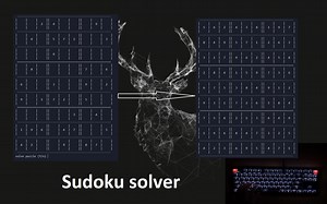 c++实现解数独程序 回溯算法 新手练习项目 【纯键盘声】