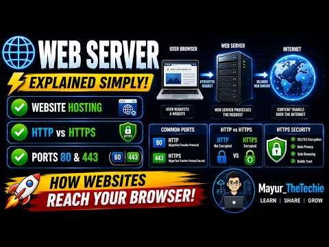 🚀 What is a Web Server and How Does It Work?