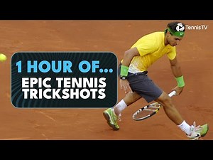 1 Hour Of EPIC Tennis Trickshots!