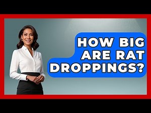 How Big Are Rat Droppings? - Insects and Invaders