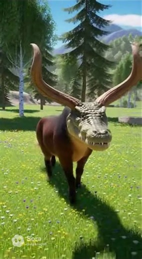 Барзок — ошибка природы. #необычноеживотное #мультик #несуществующие #зверек #shorts