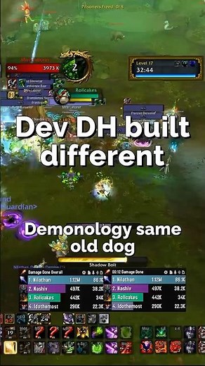 Nobody else moves like devourer demon hunter on the midnight dps tierlist