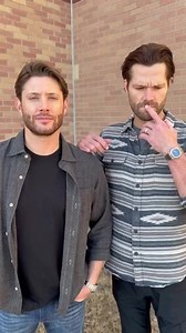 2.1M views · 112K reactions | When you ask your friends to plug something for you and they turn on you... #CWGothamKnights in ONE WEEK: March 14 @ 9/8C! (Double-crossers: Jared Padalecki & Jensen Ackles) | Misha Collins | Facebook