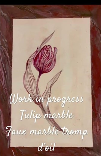 Work in progress.Faux marble art #illustrative #drawing #illustrationnation #painting #wipartwork