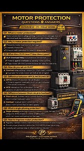 9.8K views · 44 reactions | ⚡ Electrical Interview Questions & Answers ⚡ From basics to practical knowledge every electrician must know this ‍ SAVE this post – it will help you in exams & field work  #electrician #electricity #electrical #electricalformula | Electrical wifi | Facebook