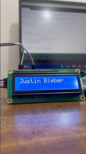 Part 01 | Typing Effect on LCD with Arduino | I2C Display Animation Project (No Sensors Needed)