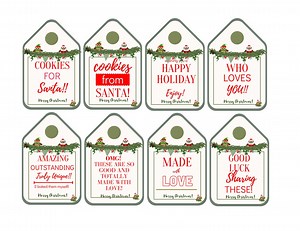 Printable Christmas Gift Tags, Printable Gift Tags, Gift Tags, Christmas Gift Tags, Gift Tag SVG, Christmas Gift Tag SVG, SVG - Etsy