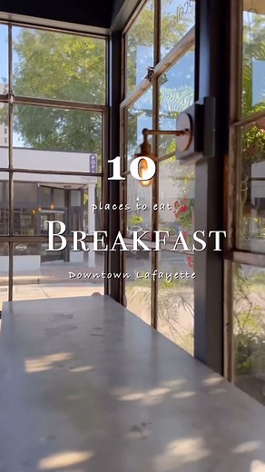 10 Places to Eat Breakfast in Downtown Lafayette! 🥞🍳🥐 Whether it be brunch on the weekends, a quick stop at a café or breakfast with coworkers, it's the most important meal of the day and we have something everyone will love in the #DowntownFoodDistrict! EatLafayette Lafayette, Louisiana 🍽 | Downtown Lafayette