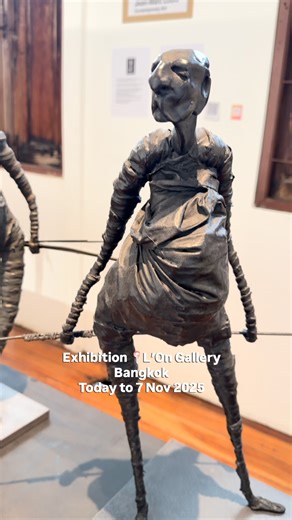 Jean-Marc Louis Contemporary Art Exhibition at 📍L’On Gallery in Bangkok. Today to 7 Nov 2025 11AM - 11PM | OUN OUN Contemporary Art of Jean Marc Louis